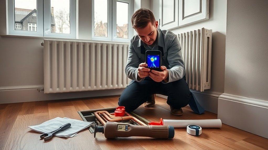 Central Heating Leak Detection Hoxton N1 in Golders Green