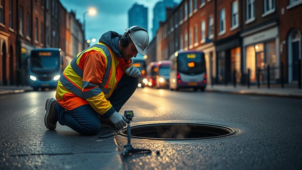 Underground Leak Detection Dalston E8 in Golders Green