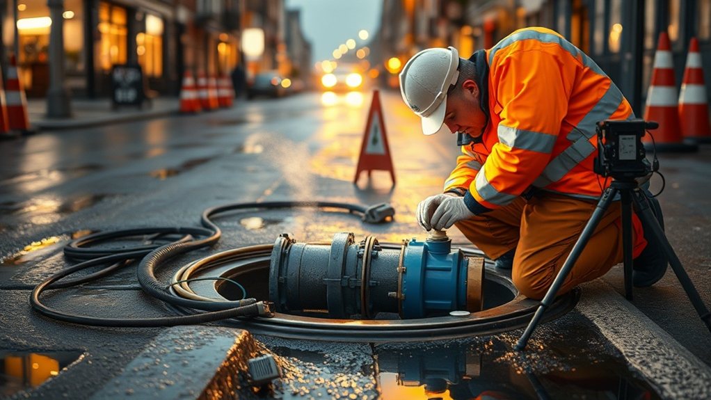 Water Main Leak Detection Dalston E8 in Golders Green