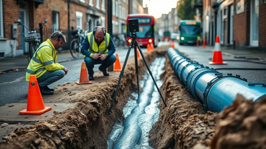 Water Main Leak Detection Hoxton N1 in Golders Green